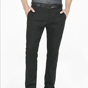 Express photographer black suit pants